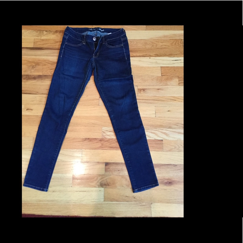 AE Super stretch Jegging dark wash